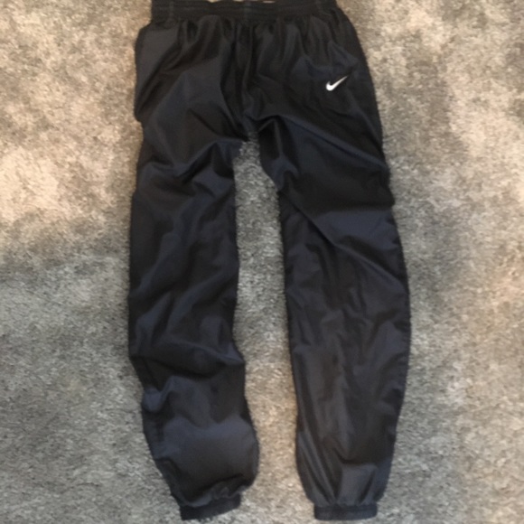 black nike wind pants